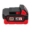 Acumulator German Meister 36V Li-Ion, compatibil Milwaukee, RED LITHIUM, pentru scule electrice cu acumulator