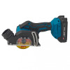 Mini Polizor Circular Multifuncțional 3 în 1 German Meister XGT 36V, Acumulator 3Ah, Disc 76 mm, Reglaj Adancime, Racord Aspirare, pentru Metal, Gresie, Piatra și Plastic