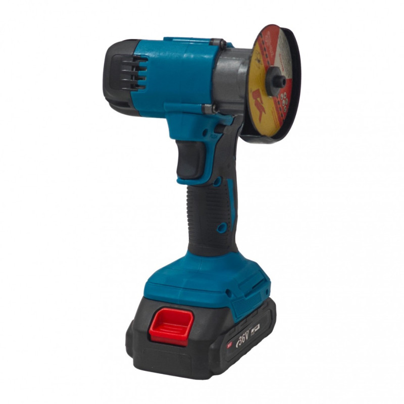 Mini Polizor Circular Multifuncțional 3 în 1 German Meister XGT 36V, Acumulator 3Ah, Disc 76 mm, Reglaj Adancime, Racord Aspirare, pentru Metal, Gresie, Piatra și Plastic