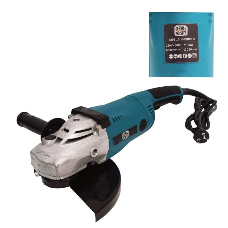Polizor unghiular , Flex electric German Meister , Model Nou , 2350 W , 6000 Rpm , 230 mm disc
