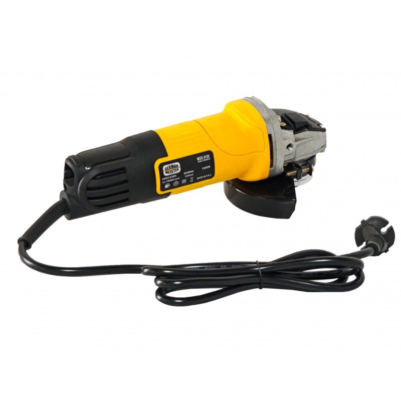 Polizor unghiular electric, German Meister, 1200 W, 125 mm, 10.000 Rpm , Model nou