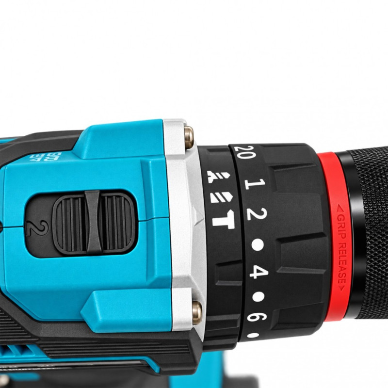 Set 2 Scule cu Acumulator German Meister 36V MAX – Masina de Gaurit si insurubat Brushless 80 Nm + Cheie de Impact 380 Nm, 2 Acumulatori 6Ah, Incarcator, Accesorii si Valiza