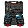 Set 2 Scule cu Acumulator German Meister 36V MAX – Masina de Gaurit si insurubat Brushless 80 Nm + Cheie de Impact 380 Nm, 2 Acumulatori 6Ah, Incarcator, Accesorii si Valiza