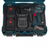 Masina de insurubat cu impact, 2 in 1, German Meister, 2 acumulatori & Incarcator, Brushless, Model nou