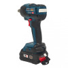 Masina de insurubat cu impact, 2 in 1, German Meister, 2 acumulatori & Incarcator, Brushless, Model nou