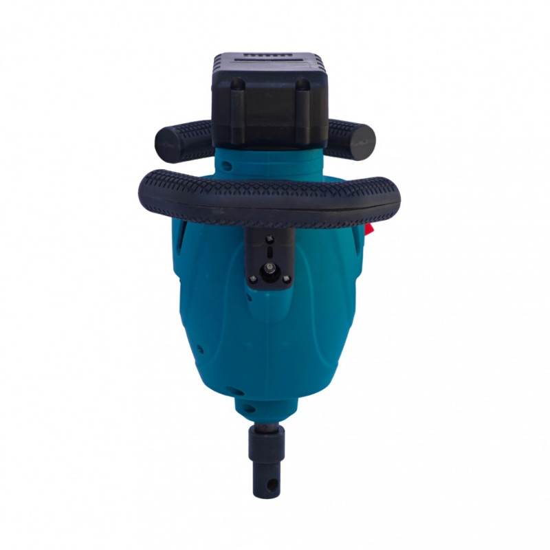 Motoburghiu si Mixer Electric 2 in 1 German Meister 21V, 500W, 2200 RPM, Acumulator XGT 88V 10Ah, Burghiu pentru Pamant si Paleta de Amestecare Incluse