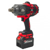 Cheie de Impact Profesionala German Meister 36V/10 AH MAX, Brushless 2100 Nm, Prindere 3/4", 3 Trepte de Putere, LED, Acumulator Li-Ion