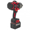 Cheie de Impact Profesionala German Meister 36V/10 AH MAX, Brushless 2100 Nm, Prindere 3/4", 3 Trepte de Putere, LED, Acumulator Li-Ion