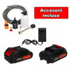 Aparat de spalat cu presiune cu acumulator, German Meister, 128 V, 8 Ah, trusa completa, Model nou