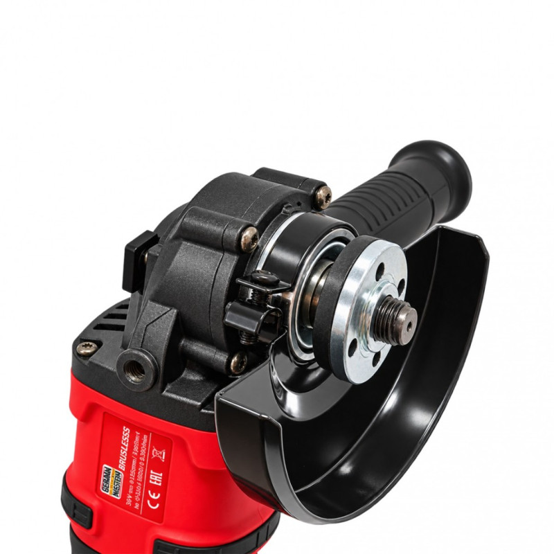 Set Scule cu Acumulator German Meister 36V, Brushless – Bormasina+ Polizor Unghiular 125 mm, 2 Acumulatori 8Ah, Incarcator