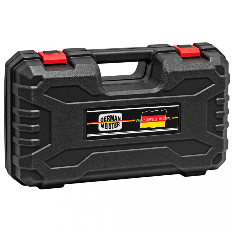 Mini Drujba cu Acumulator German Meister 36V, Lama și Lant 6" (15 cm), Pompita de Amorsare/Ungere, 2 Acumulatori, Incarcator si Valiza