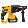 Trusa 4 piese cu acumulator, German Meister, 2 acumulatori + incarcator, 128V , 8 Ah , Model nou