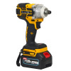 Trusa 4 piese cu acumulator, German Meister, 2 acumulatori + incarcator, 128V , 8 Ah , Model nou