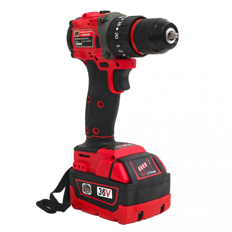 Autofiletanta German Meister, Motor Brushless, 36 V, 5 Ah, 3 moduri de lucru, Model nou