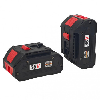 Polizor Unghiular Brushless German Meister 36V, 5Ah, 2 Acumulatori, Indicator Procentaj Baterie – Model Nou