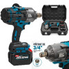 Cheie de Impact Profesională German Meister 36V/10 AH MAX, Brushless 2100 Nm, Prindere 3/4", 3 Trepte de Putere, LED