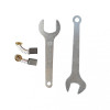 Malaxor Electric Profesional German Meister 2200 W, M14, 0-800 RPM, Paleta 120 mm, pentru Adeziv, Glet, Mortar, Sapa si Vopsea