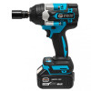 Cheie de Impact cu Acumulator German Meister 36V MAX, Brushless, 700 Nm, 4800 RPM, 2 Acumulatori 6Ah, Încarcator și Valiza