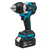 Cheie de Impact cu Acumulator German Meister 36V MAX, Brushless, 700 Nm, 4800 RPM, 2 Acumulatori 6Ah, Încarcator și Valiza