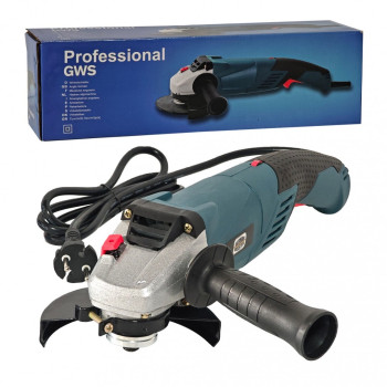 Polizor unghiular electric German Meister 1600W, 125 mm, 10.000 RPM, coadă lungă – Model Nou