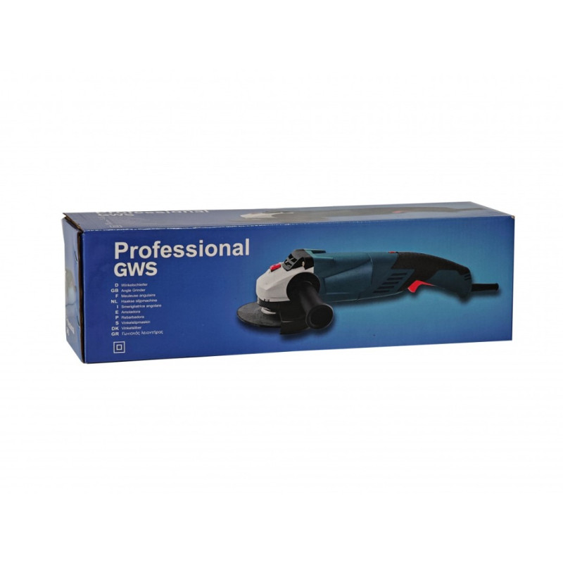 Polizor unghiular electric German Meister 1600W, 125 mm, 10.000 RPM, coadă lungă – Model Nou