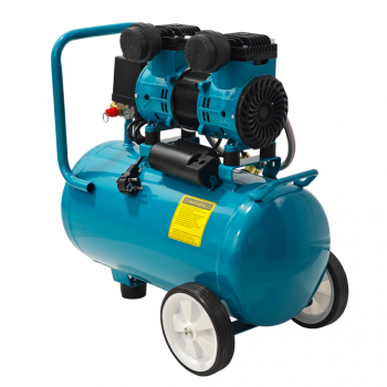 Compresor de aer fara ulei German Meister GM-24L, rezervor 24 Litri, 1300 W, 8 Bari, compresor silențios Oil-Free