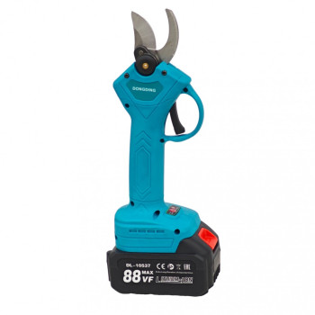 Trimmer pe acumulator German Meister + Foarfeca electrica , 4 acumulatori combatibili , 2 incarcatoare, accesorii incluse