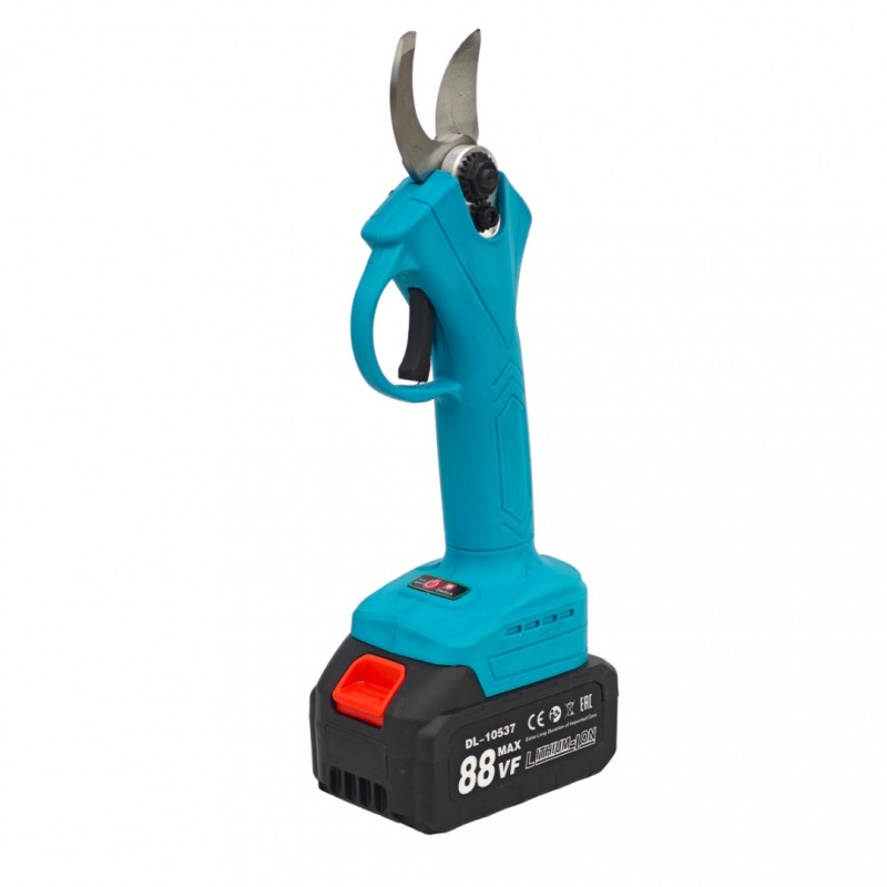 Trimmer pe acumulator German Meister + Foarfeca electrica , 4 acumulatori combatibili , 2 incarcatoare, accesorii incluse