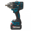 Cheie de Impact Profesionala German Meister Brushless 36V / 6Ah - XGT, 1000 Nm, Mandrina 1/2"