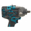 Cheie de Impact Profesionala German Meister Brushless 36V / 6Ah - XGT, 1000 Nm, Mandrina 1/2"