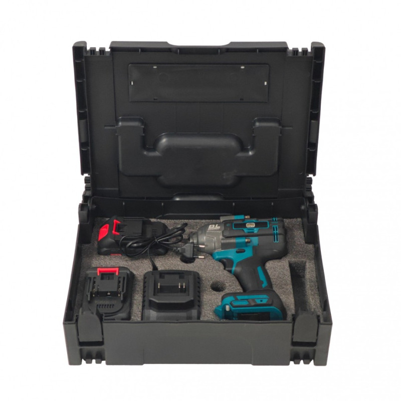 Cheie de Impact Profesionala German Meister Brushless 36V / 6Ah - XGT, 1000 Nm, Mandrina 1/2"