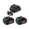 Set polizor unghiular 125 mm & Autofiletanta mandrina 10 mm , Brushless , Model nou