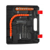 Autofiletanta cu 2 acumulatori, 12V , 1.5 Ah, German Meister, Multiple accesorii, Model nou
