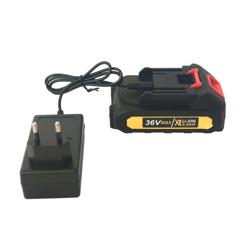 Drujba cu acumulator , German Meister , Lama + lant 6 " , 36 V , 5 Ah