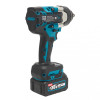 Cheie de Impact Profesională German Meister 36V MAX Brushless 700 Nm, Prindere 1/2", 4 Trepte de Putere, LED Integrat, Acumulator Li-Ion
