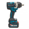 Cheie de Impact Profesională German Meister 36V MAX Brushless 700 Nm, Prindere 1/2", 4 Trepte de Putere, LED Integrat, Acumulator Li-Ion