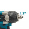 Cheie de Impact Profesională German Meister 36V MAX Brushless 700 Nm, Prindere 1/2", 4 Trepte de Putere, LED Integrat, Acumulator Li-Ion