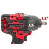 Cheie de Impact Profesională German Meister 36V MAX Brushless ,1000 Nm, Mandrină 1/2"