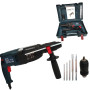 Ciocan rotopercutor , German Meister 28 mm , Model mou , 1200 W , Accesorii incluse , 2 mandrine , 1300 rpm
