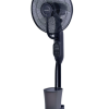 Ventilator umidificator Hausberg HB-5601NG, 75W, 16 inch, 3 viteze, timer 7.5h, rezervor 2.8L, LCD, telecomanda