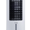 Racitor de aer portabil Hausberg HB-5962AB, 65–80W, rezervor 7.8L, 3 viteze, oscilatie 60°, pachet gheata inclus, alb