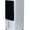 Ventilator cu racire si umidificare Hausberg HB-5955, 3 viteze, temporizator 12h, rezervor 4L, telecomanda, alb