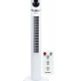 Ventilator turn digital Hausberg HB-5958AB, 55W, 45 inch, 3 viteze, temporizator 24h, LED, oscilatie, telecomanda, alb