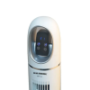 Ventilator turn digital Hausberg HB-5958AB, 55W, 45 inch, 3 viteze, temporizator 24h, LED, oscilatie, telecomanda, alb