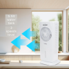 Racitor de aer portabil Hausberg HB-5964AB, 65W, 5.5L, 3 viteze, 5 programe, 3 moduri, oscilatie 40°, temporizator 12h, LED, telecomanda