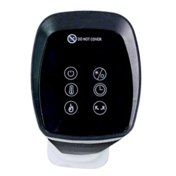 Semineu Electric Digital HAUSBERG HB-8219AB, 2000W, efect de flacara 3D, incalzire ceramica PTC, Telecomanda, Afisaj LED