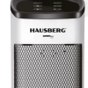 Semineu Electric Digital HAUSBERG HB-8219AB, 2000W, efect de flacara 3D, incalzire ceramica PTC, Telecomanda, Afisaj LED
