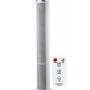 Ventilator turn Hausberg HB-5952AB, 55W, 38 inch, 3 viteze, temporizator 24h, LED, oscilatie, telecomanda, alb