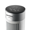 Ventilator turn Hausberg HB-5952AB, 55W, 38 inch, 3 viteze, temporizator 24h, LED, oscilatie, telecomanda, alb