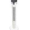 Ventilator turn Hausberg HB-5952AB, 55W, 38 inch, 3 viteze, temporizator 24h, LED, oscilatie, telecomanda, alb